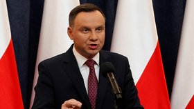 Polský prezident Andrzej Duda