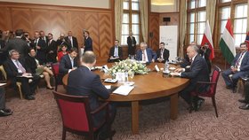 Prezidenti V4 v Štrbském Plese rokovali o Evropské unii.(11.10.2018)