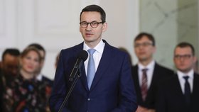 Polský premiér Mateusz Morawiecki