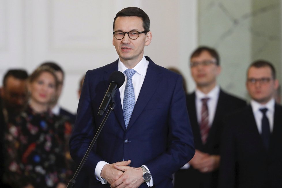 Polský premiér Mateusz Morawiecki