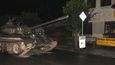 Opilý řidič se proháněl po Polsku v tanku