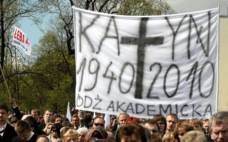 Vzpomínka na Katyň nikdy nezanikne...