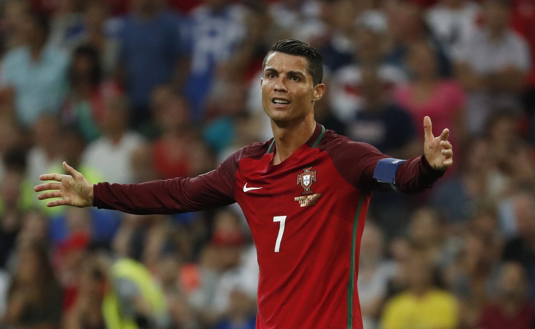 Portugalský lídr Cristiano Ronaldo