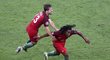Talentovaný Portugalec Renato Sanches slaví gól proti Polsku
