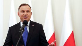 Polský prezident Andrzej Duda