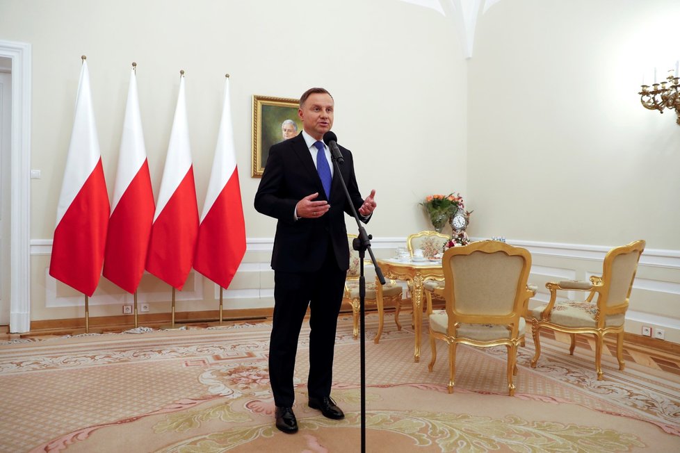 Polský prezident Andrzej Duda