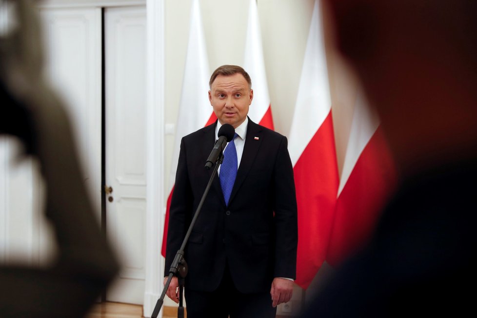 Polský prezident Andrzej Duda