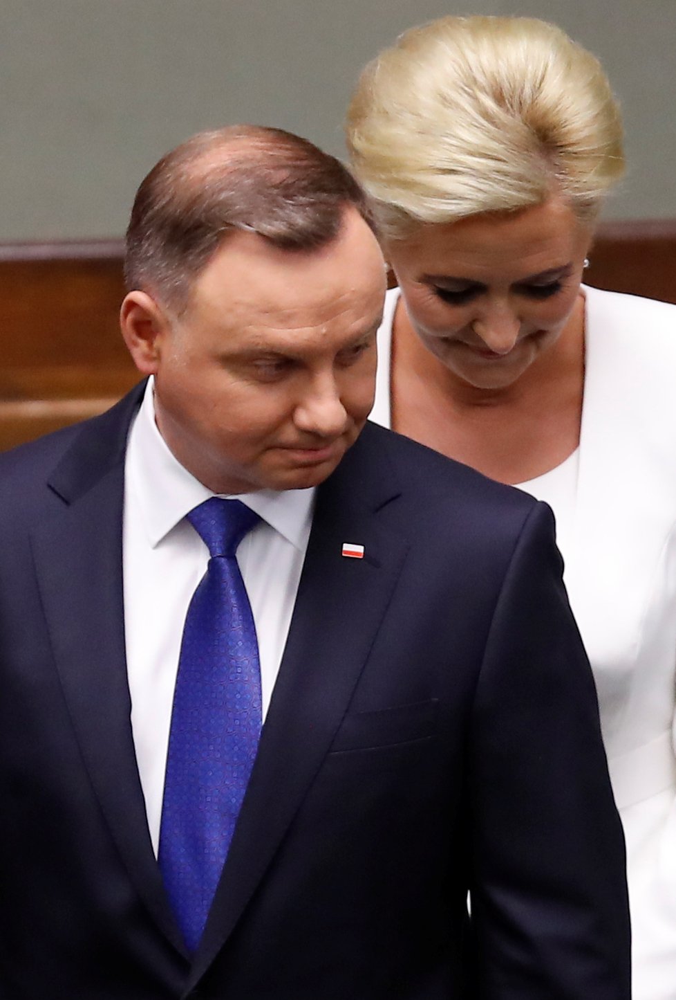 Andrzej Duda složil prezidentský slib. (6. 8. 2020)