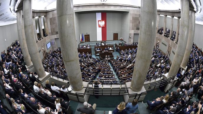 Polský sejm.