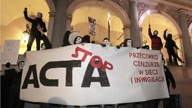 Zastavte ACTA! Polákům se připravovaná úmluva proti pirátům nelíbila taktéž