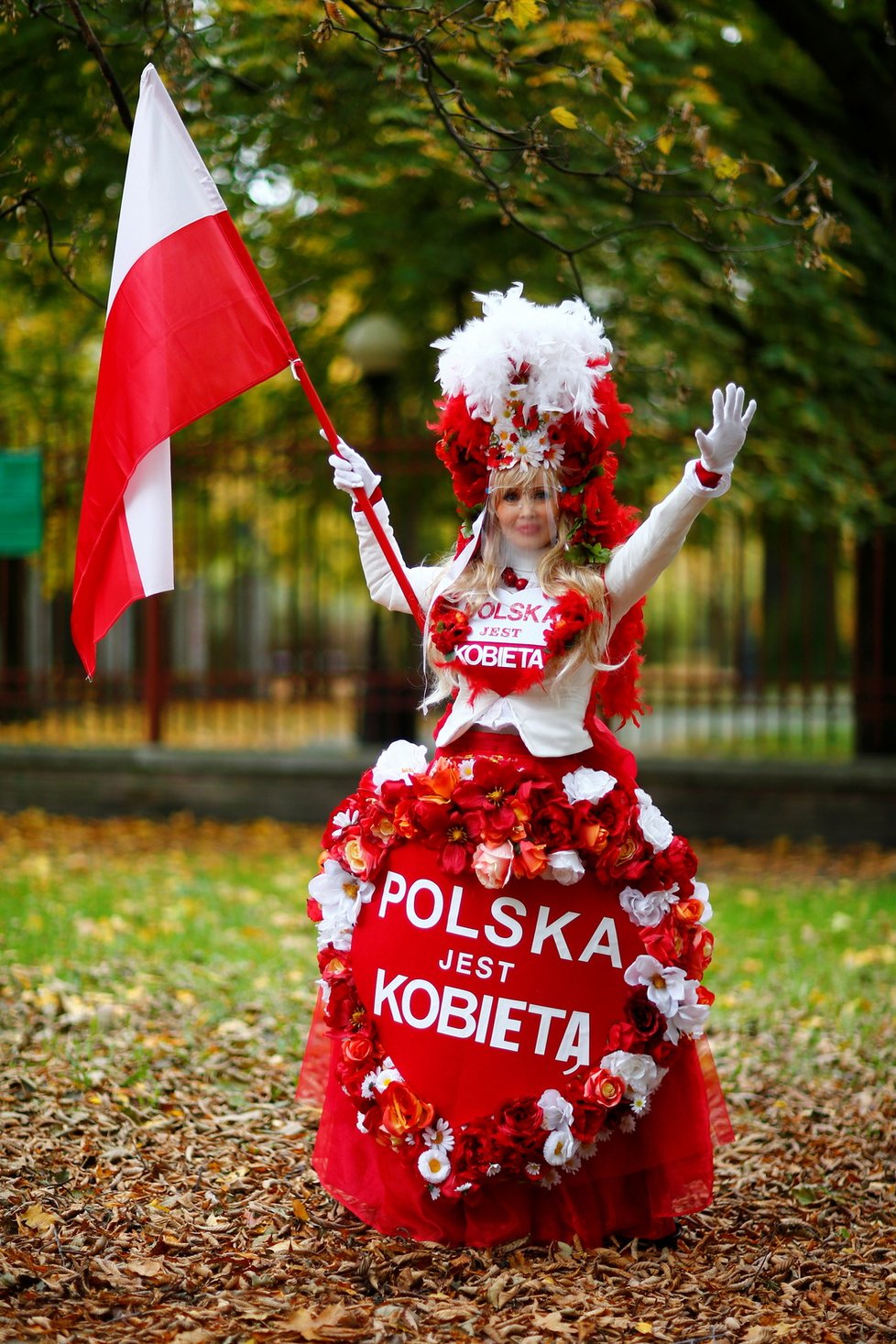 Protesty proti zostření protipotratového zákona v Polsku.