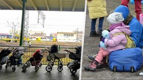 Stovky matek s dětmi mrznou na hranicích s Polskem. Na volné místo v autobusu čekají i dny