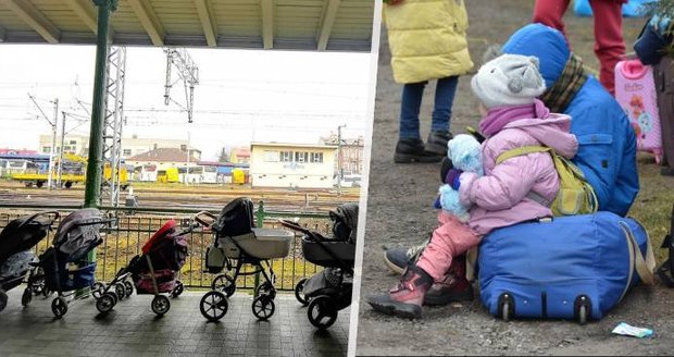 Stovky matek s dětmi mrznou na hranicích s Polskem. Na volné místo v autobusu čekají i dny