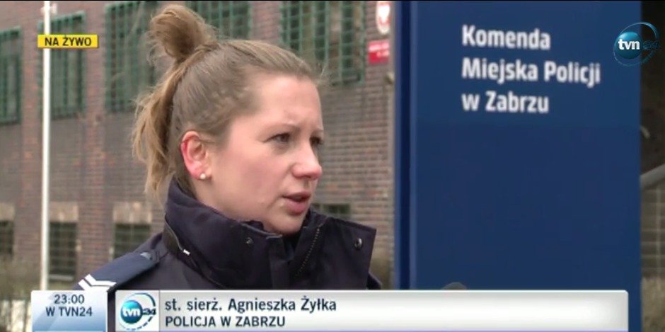 Policejní mluvčí Agnieszka Žylková
