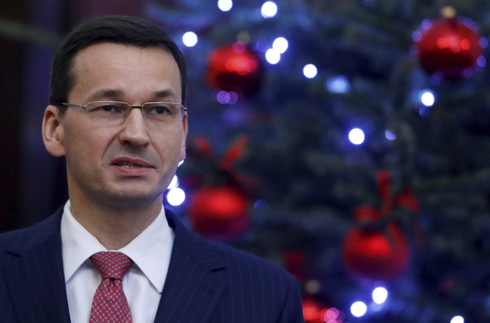 Polský premiér Mateusz Morawiecki