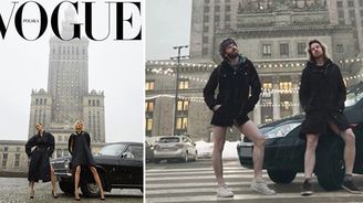 V Polsku vyšlo první číslo časopisu Vogue. Kontroverzní obálka spustila lavinu parodií