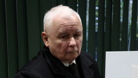 Lídr strany Právo a spravedlnost Jaroslaw Kaczyński