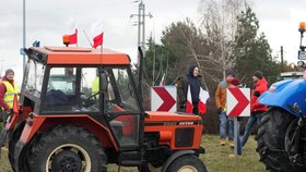 Protest polských zemědělců. (20.2.2024)