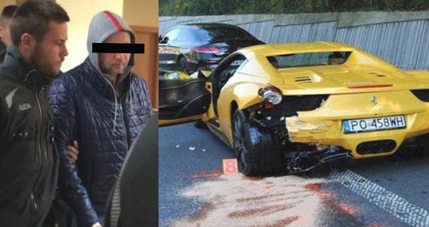 Řidiči polských sporťáků před soudem: Kolik dostane řidič porshe Marcin (42)?