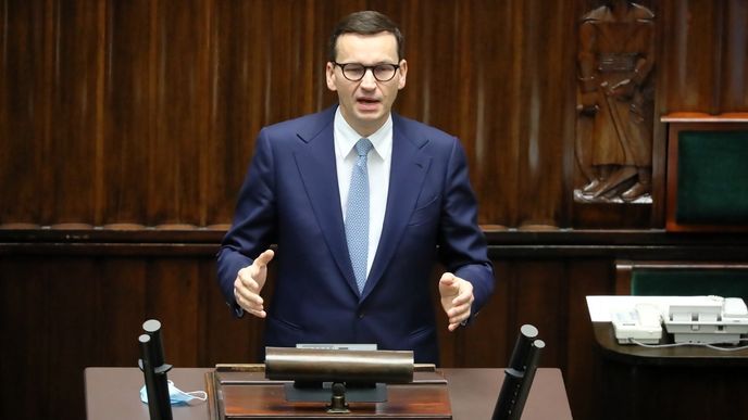 Podle polského premiéra může za rostoucí inflaci systém emisních povolenek a plynová politika Ruska.