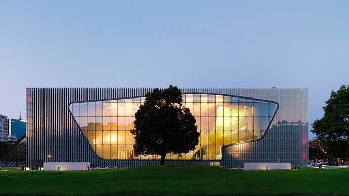 Muzeum dějin polských Židů POLIN bylo v roce 2015 zvoleno nejkrásnějším evropským muzeem