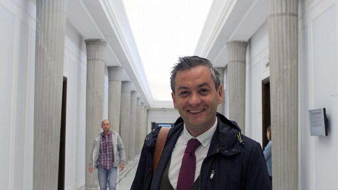 Polský poslanec a první homosexuální starosta Robert Biedroń