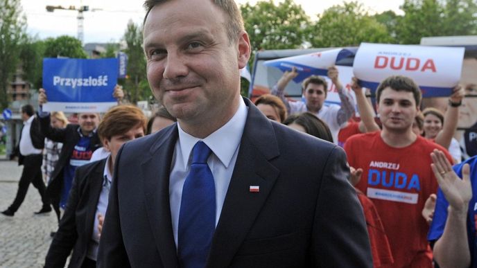 Polský prezidentský kandidát Andrzej Duda