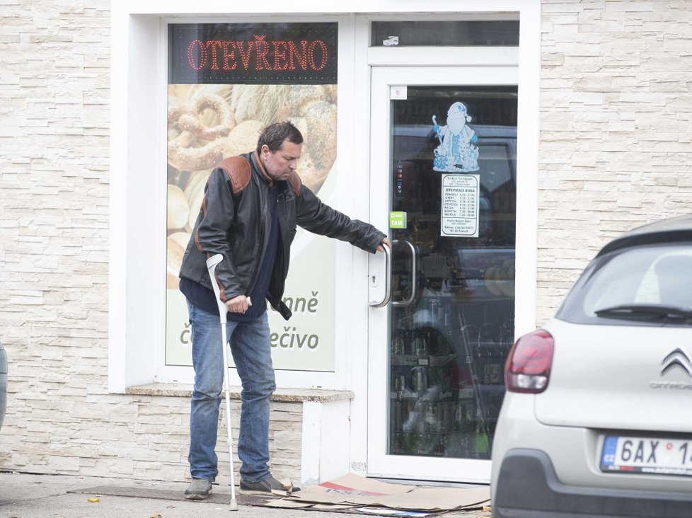 Jiří Pomeje se opět vydal na nákup, neskrýval muka