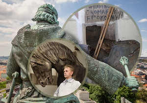 Výprava do hlubin Žižkova koně: „Řeckých vojáků nula,“ hlásí muzeum...