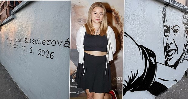 Umělci na Praze 9 vytvořili vzpomínkové místo Dominice "Míně" Elischerové