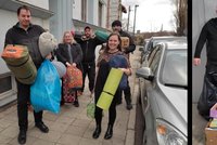 Lidé z tornádem postižených obcí posílají pomoc na Ukrajinu: Víme, co je zkáza