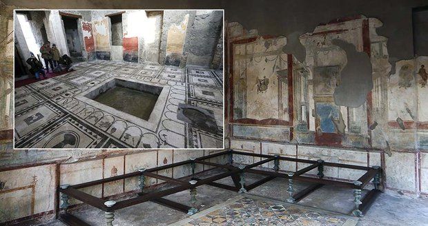 Vánoce v Pompejích: Nová část „pohřbeného města“ odhalena na Štědrý den