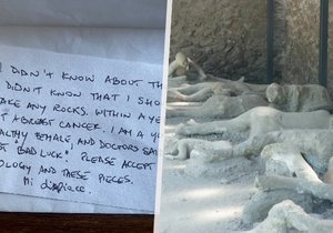 Kletba z Pompejí znovu udeřila? Turistka si z místa odvezla kamínek, onemocněla rakovinou!