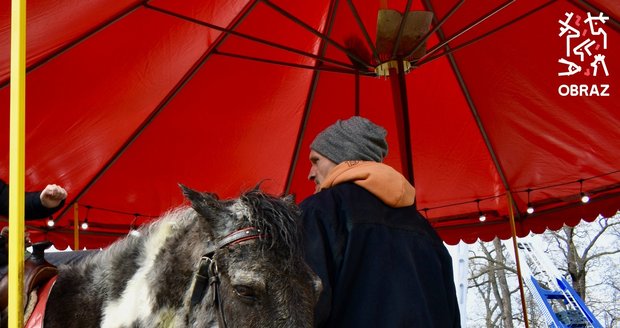 Obránci zvířat protestovali proti využívání poníků pro zábavu na Matějské pouti. Provozovatelé jim vyšli vstříc a atrakci zrušili