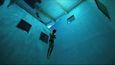 Ponor v nejhlubším bazénu na světě
