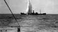 Útok torpédem německé ponorky
