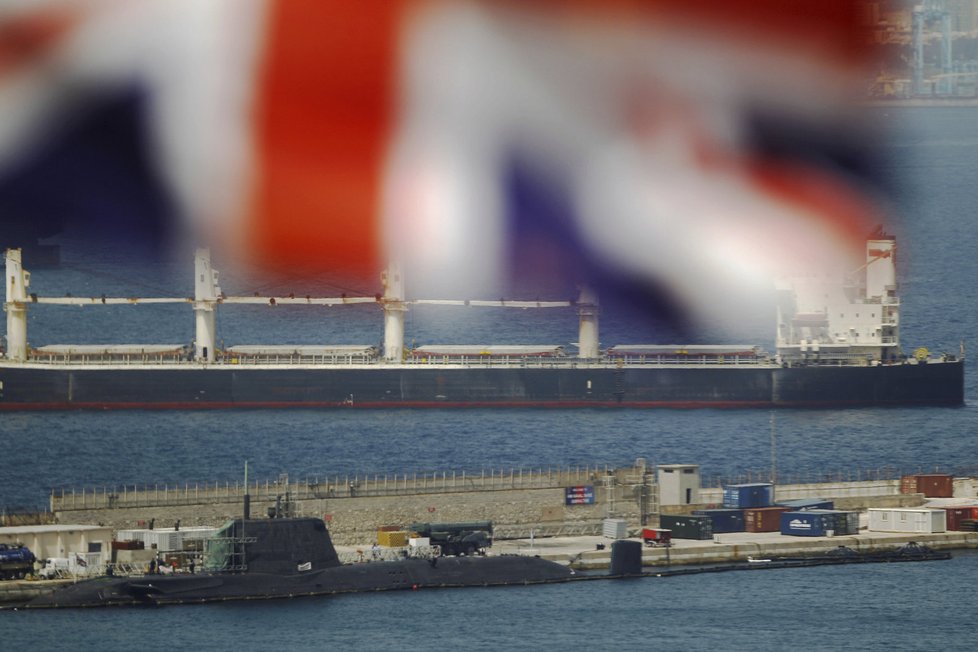 Britská jaderná ponorka v opravě