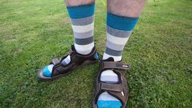 Myslíte, že ponožky do sandálů jsou český vynález? Chyba.