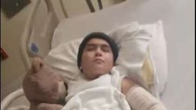 Lorenzo je malý bojovník.