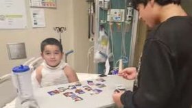 Lorenzo je malý bojovník.