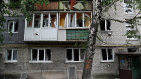 Popasna v Luhanské oblasti. Ukrajina ji ztratila začátkem května.