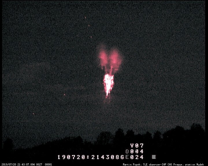 Duchové nebo-li red sprites čili červení skřítci říká neobvyklým bleskům, kteří se podobají mrkvi a zůstanou na obloze přibližně jen na jednu setinu sekundy.