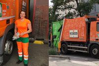 Lenka (26) si našla „chlapskou práci“: Praha má první popelářku