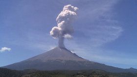 Popocatépetl naposledy ohrožoval své okolí v červenci. (archivní foto)