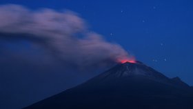 Mexická sopka Popocatépetl se probudila k životu (květen 2023)