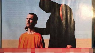 Fotografie islamistické popravy rukojmího se stala v Česku komerční reklamou