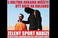 Český obchod použil v reklamě islamistickou popravu!
