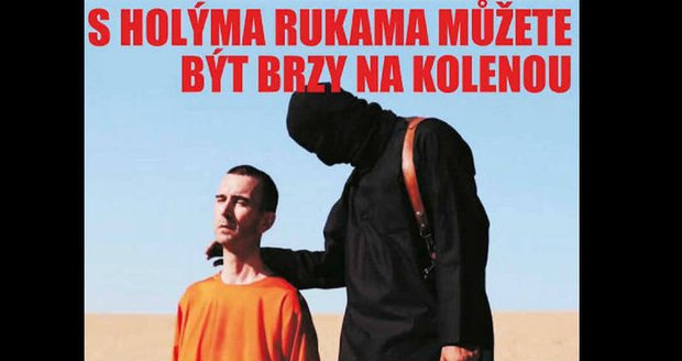 Český obchod použil v reklamě islamistickou popravu!