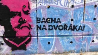 Bacha na Dvořáka: Hudební festival zkouší street art