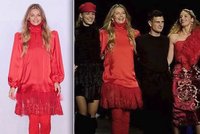 Český návrhář se probojoval na Fashion Week v New Yorku! Jeho model vynesla Paulina Pořízková